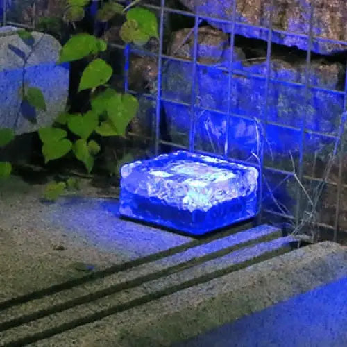 Smart Addresses RadiantGems: Solar Brick Ice Cube Paver Lights Pathway Lights