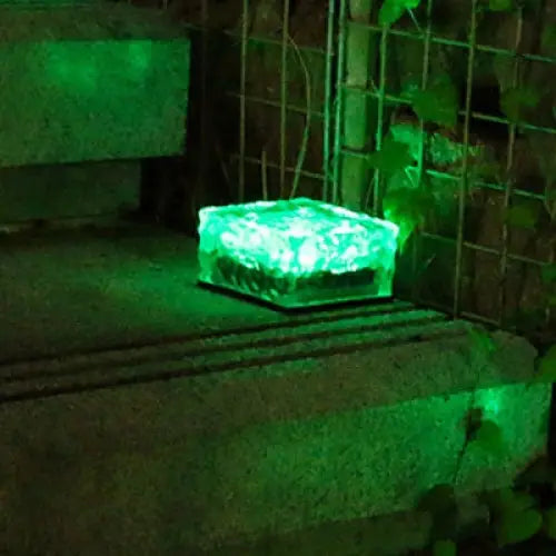 Smart Addresses RadiantGems: Solar Brick Ice Cube Paver Lights Pathway Lights