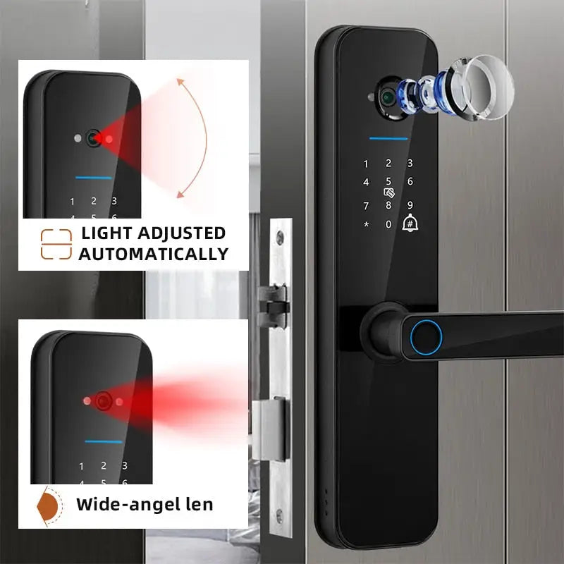 Smart Addresses SmartSecure Pro: WiFi Digital Electronic Door Lock Door Locks