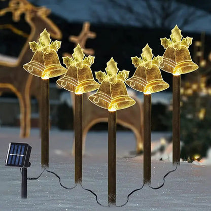 Smart Addresses SolarWise: JingleBell Lights Christmas Decor