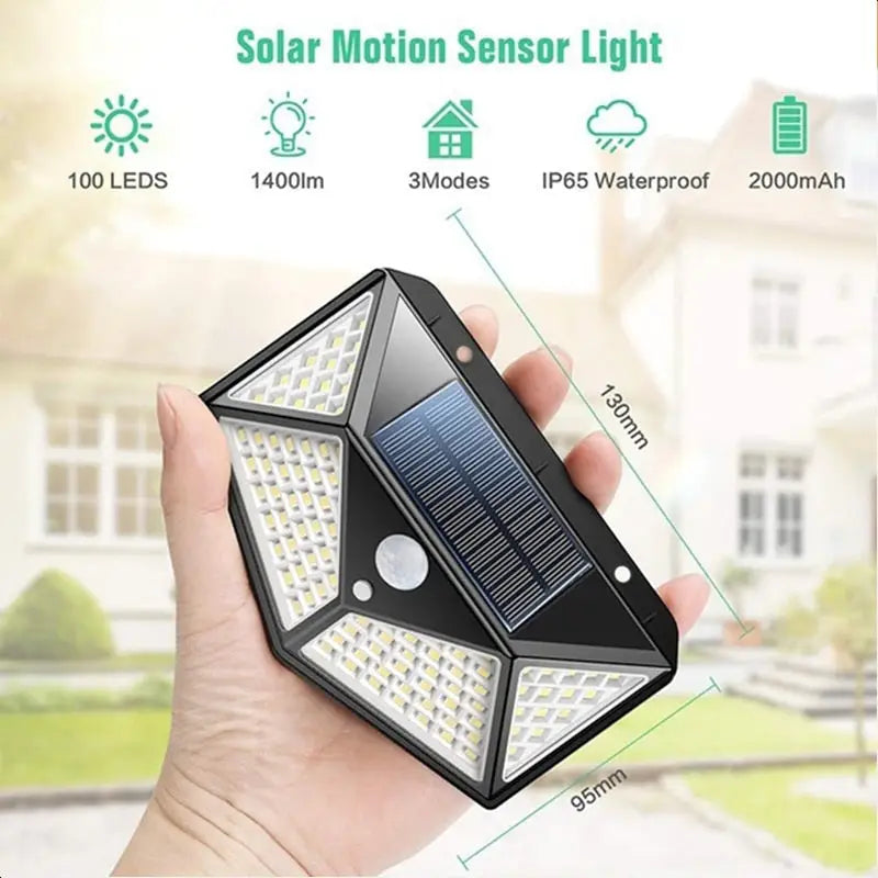 Smart Addresses GloSolar: Solar Wall Outdoor Lights Street Lamp